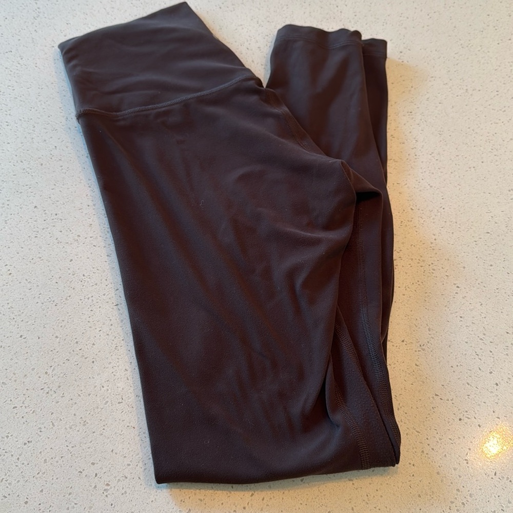 Lululemon align pant chocolate brown 6